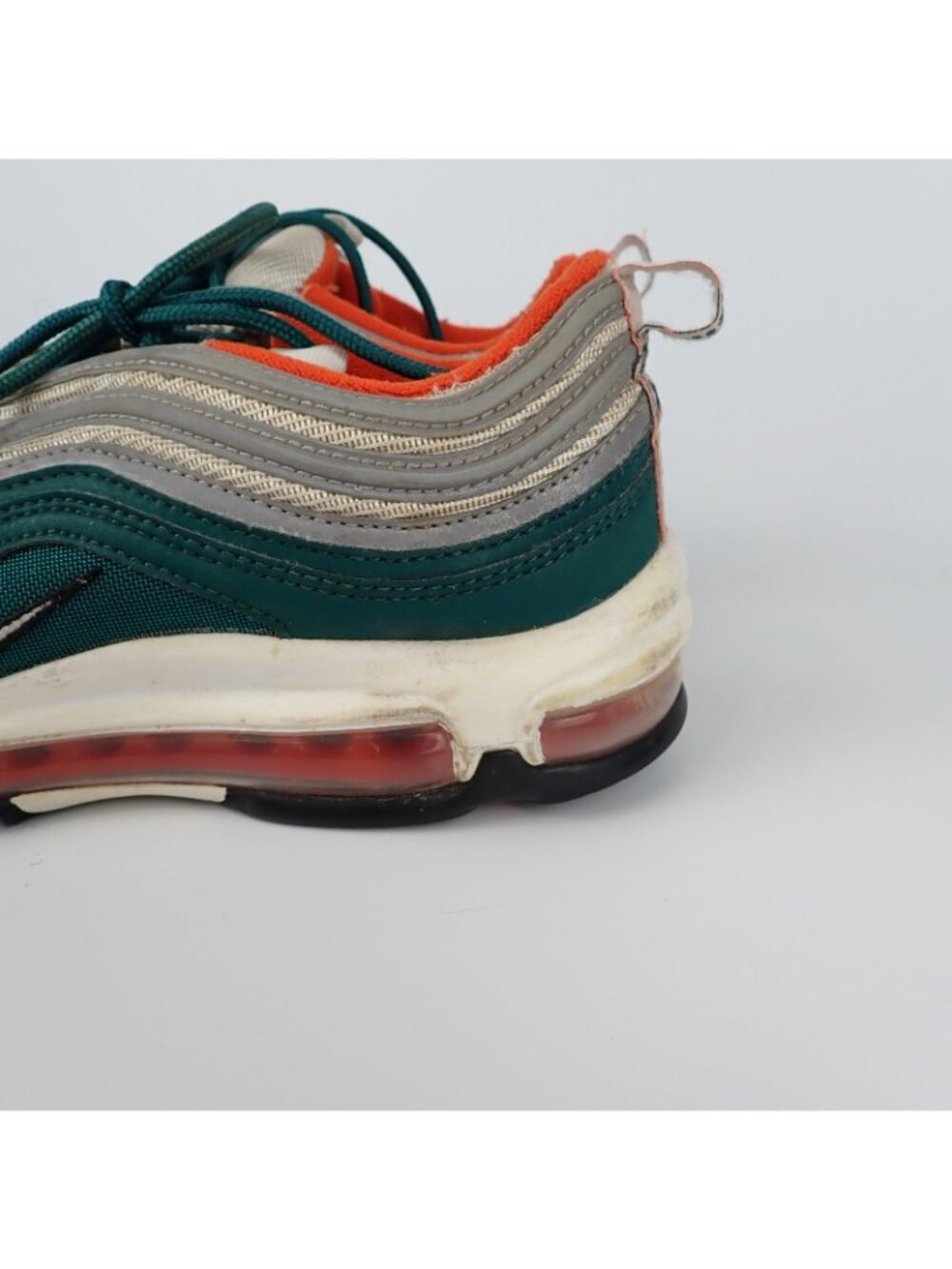 Nike Air Max 97 Miami Dolphins 2018 921826-300 Size 8 – Preowned - Picture 4 of 8